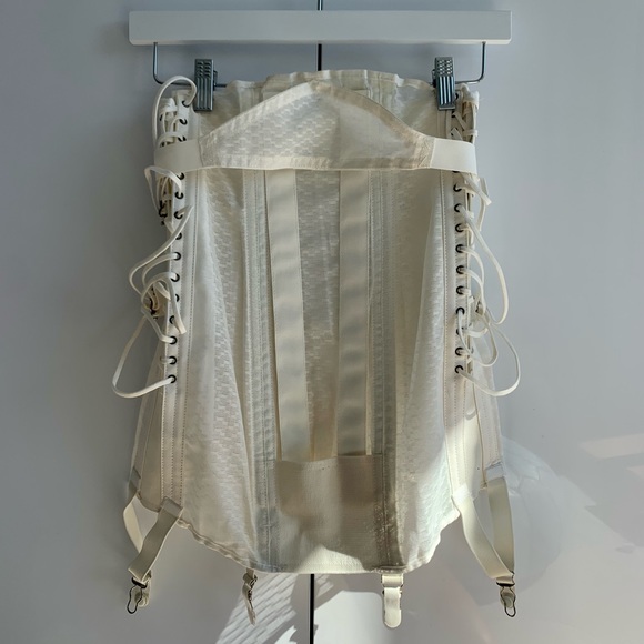 CAMP Vintage Corset Girdle Garters Shaper Style No. 29775 33" White - Picture 6 of 17